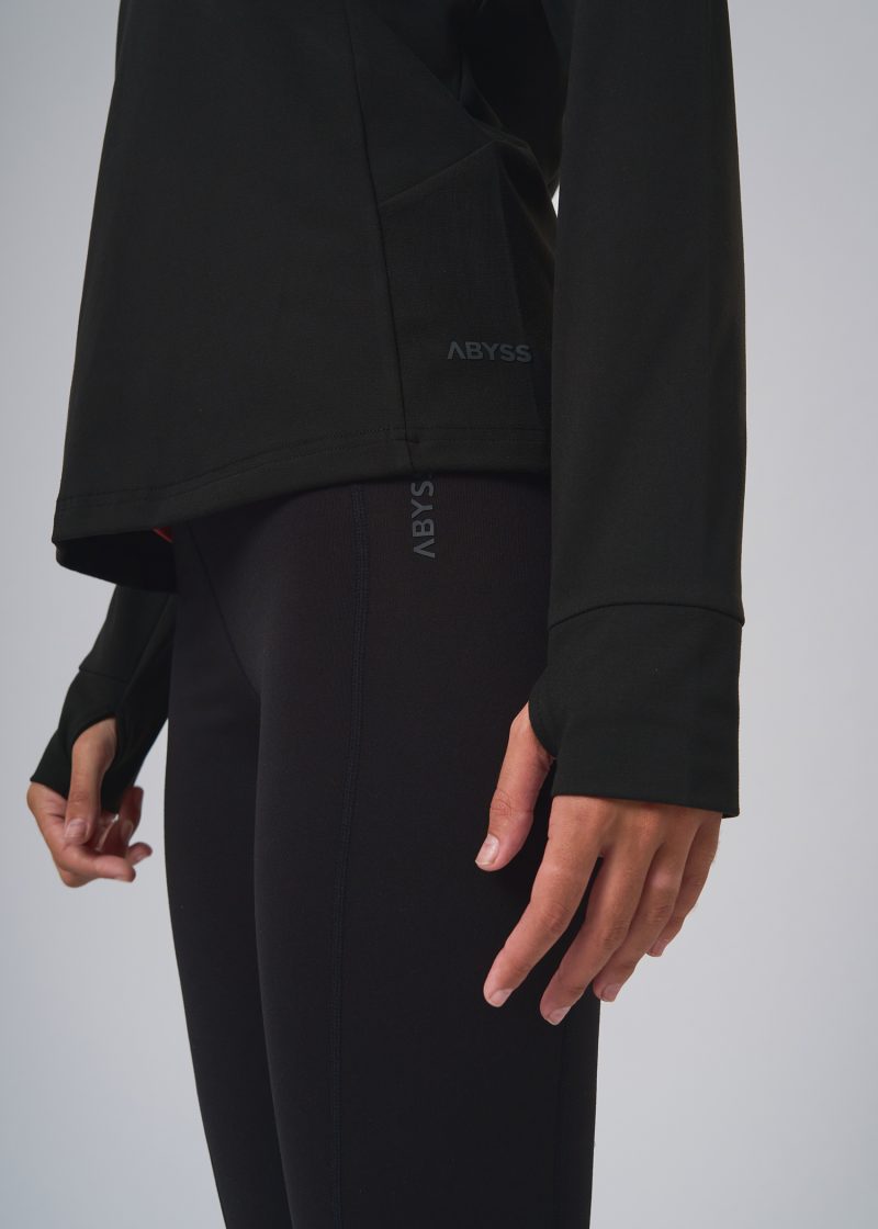 Abyss BUZO CUELLO REDONDO CON RECORTES DAMA