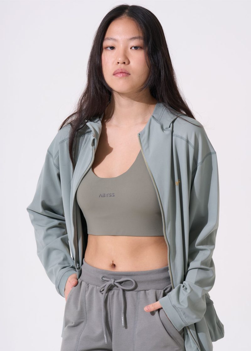 Abyss CAMPERA CON CAPUCHA DET METALICOS DAMA 
