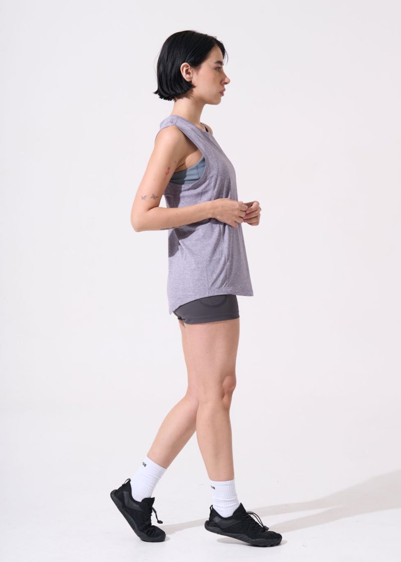 Abyss MUSCULOSA TECNICA CON MESH Y REFLEX DAMA